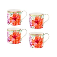 Maxwell & Williams ensemble de 4 tasses « Dahlia » - 430 ml