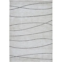 Tapis blanc cassé et gris « Hazel »