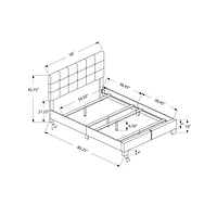 Platform Bed Frame - Double