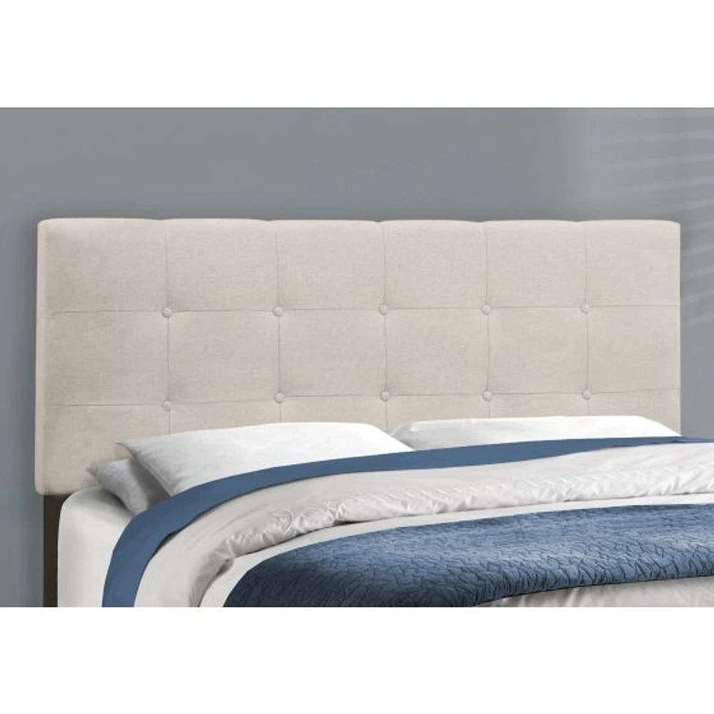 Linen Bed Frame - Queen