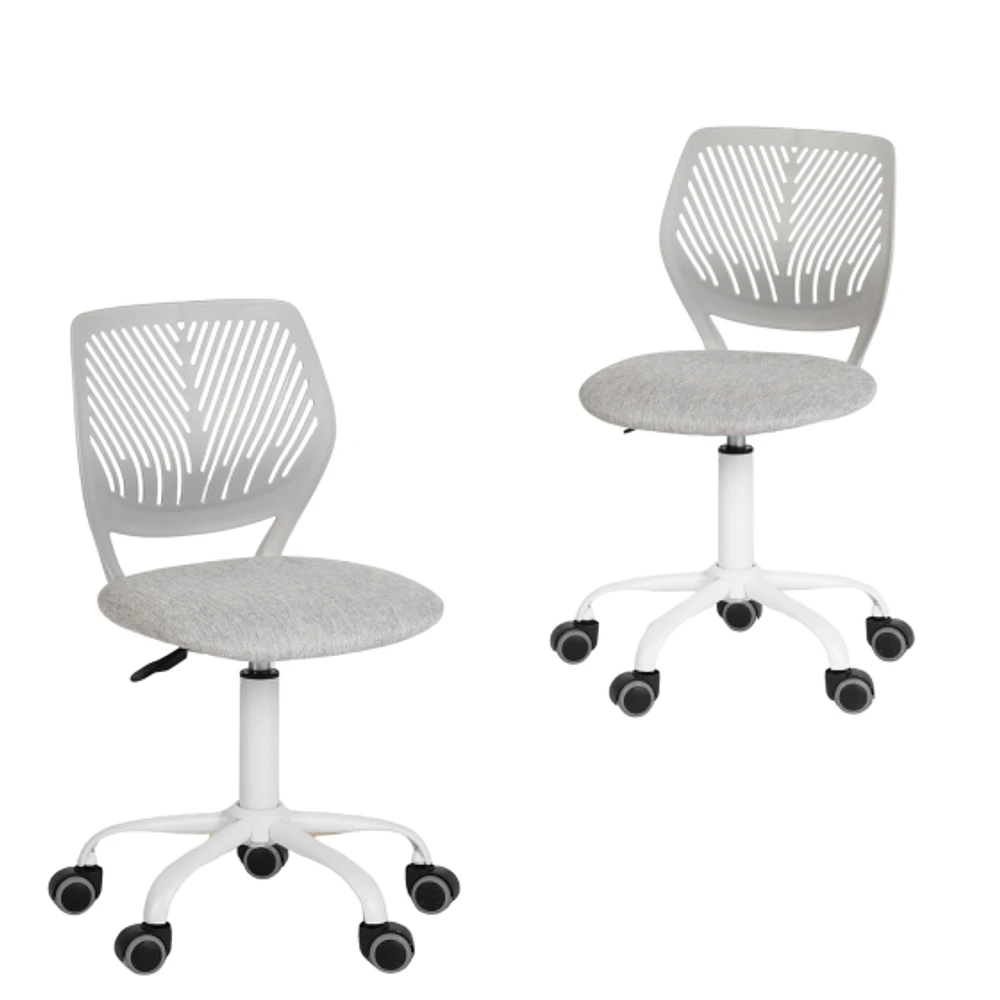 Colorful Swivel Teen Task Chair Set of 2