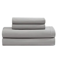 Pearl Edge Sateen T300 Sheet Set by Calvin Klein