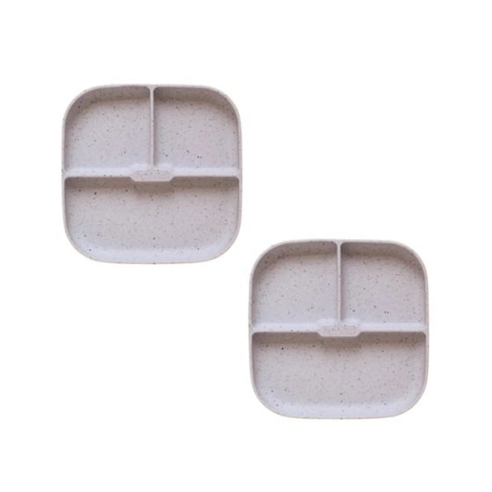 Minika Plate with Suction, Pack of 2