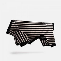 Dog's Pack of 2 Pyjamas by SilverPaw - Stripes and Red Plaid Prints