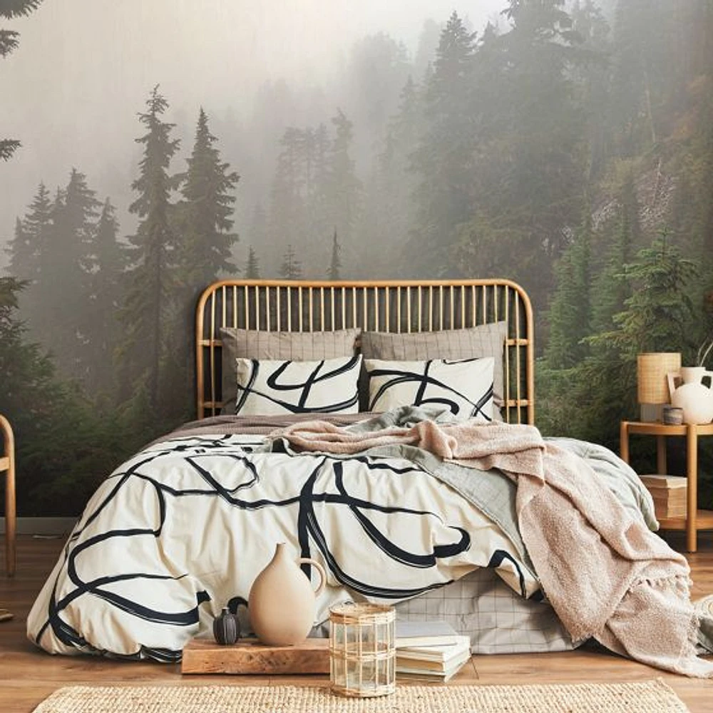 Mount Ellinor Forest Wallpaper Mural