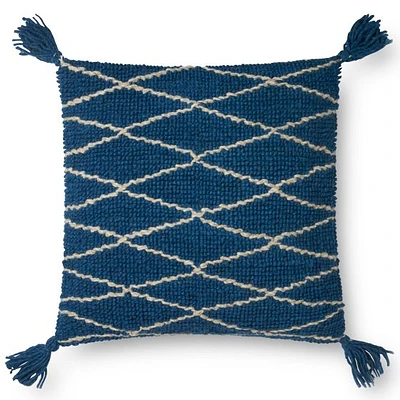 Loloi Emily Blue Cushion