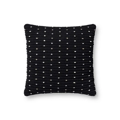 Loloi Yara Black Cushion