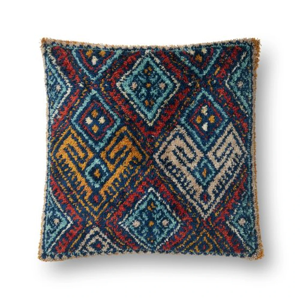 Coussin Clo par Loloi - Multi