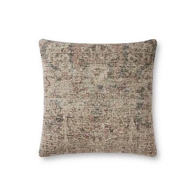 Coussin Selene par Loloi - Beige et Multi
