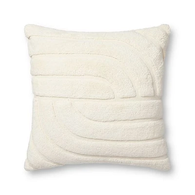 Coussin Dalary par Loloi - Ivoire