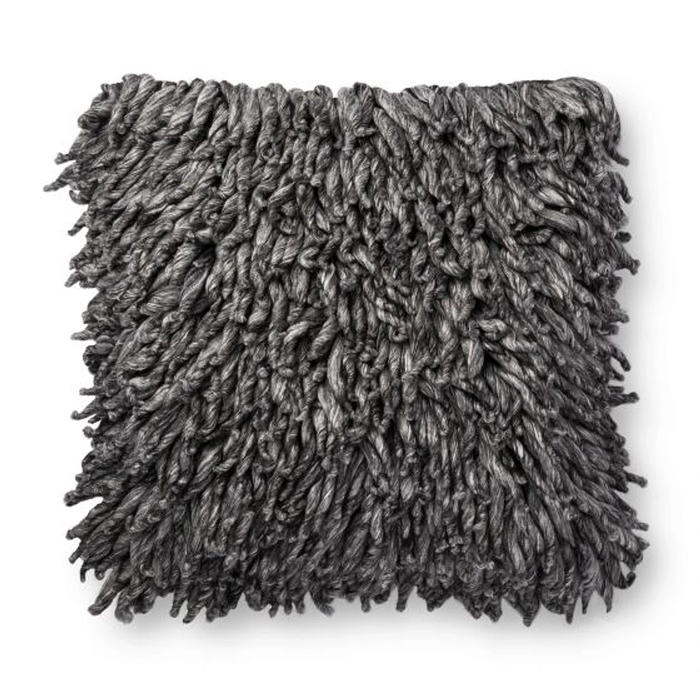 Coussin Zev par Loloi - Charbon