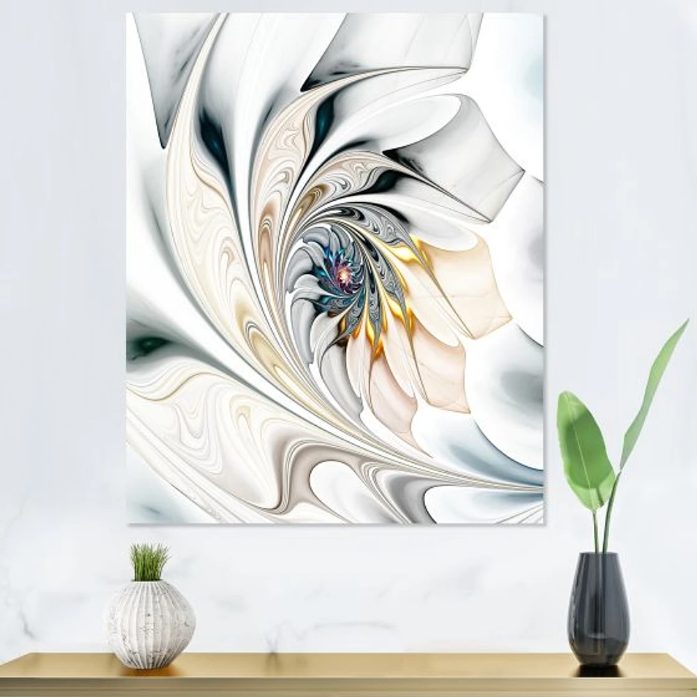 Toile « White Stained Glass »