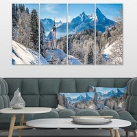 Toile « Winter the Bavarian Alps