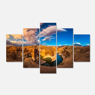 Reflection Canyon Lake Powell  Canvas Wall Art