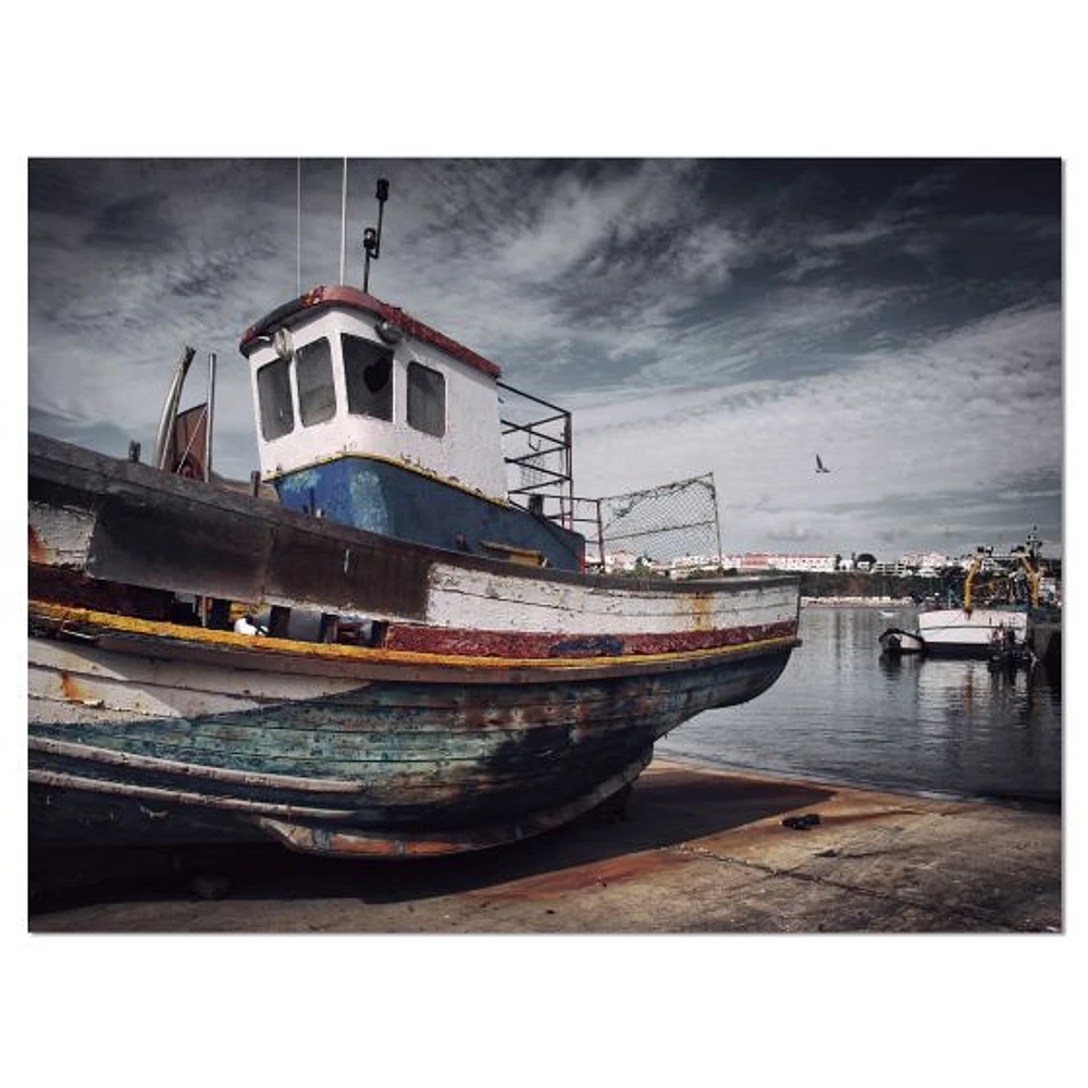 Old Fishing Boat  Wall Art