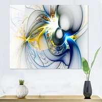 Shining Multi Colored Plasma  Wall Art Canvas