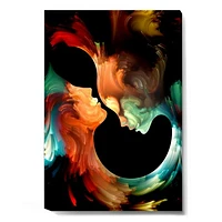 Realms of Paint - Abstract People  Canvas Wall Art Print