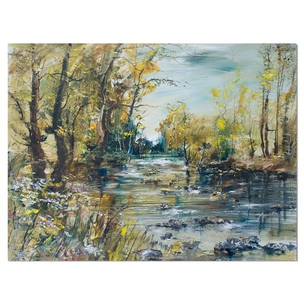 Toile « Rocky River the Forest »