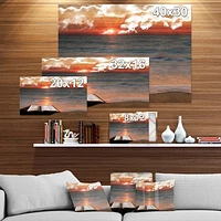 Open Bible Cloudy Sunset  Wall Art