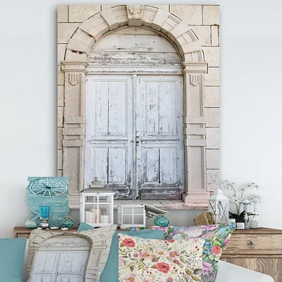 Toile « Vintage Italian Door »