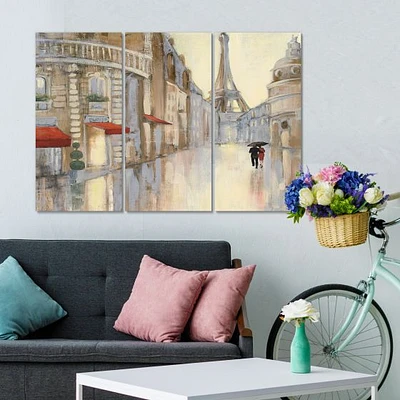 Love Paris III  Canvas Wall Art