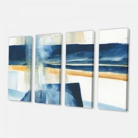 Indigo Panel IV  Canvas Wall Art