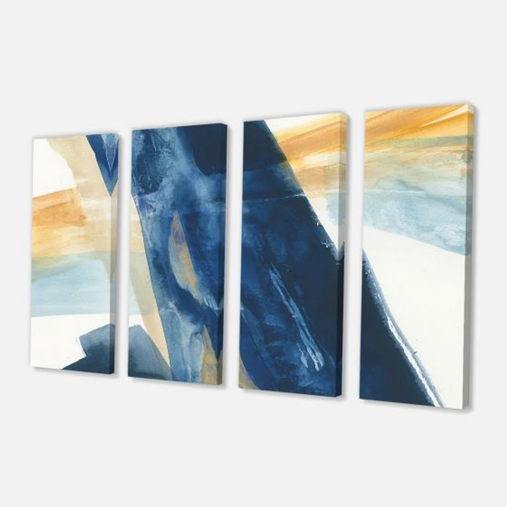 Indigo Panel I  Canvas Wall Art