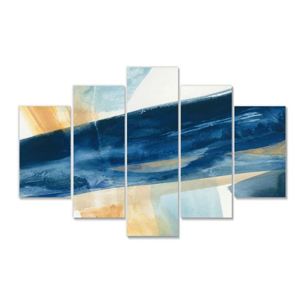 Indigo Panel I  Canvas Wall Art