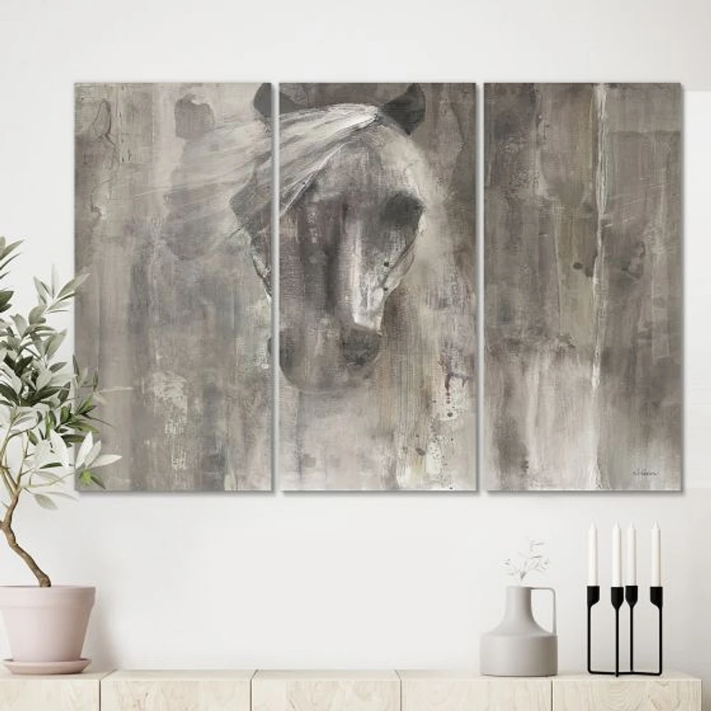 Farm HorseToile Canvas Wall Art Print