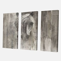 Farm HorseToile Canvas Wall Art Print