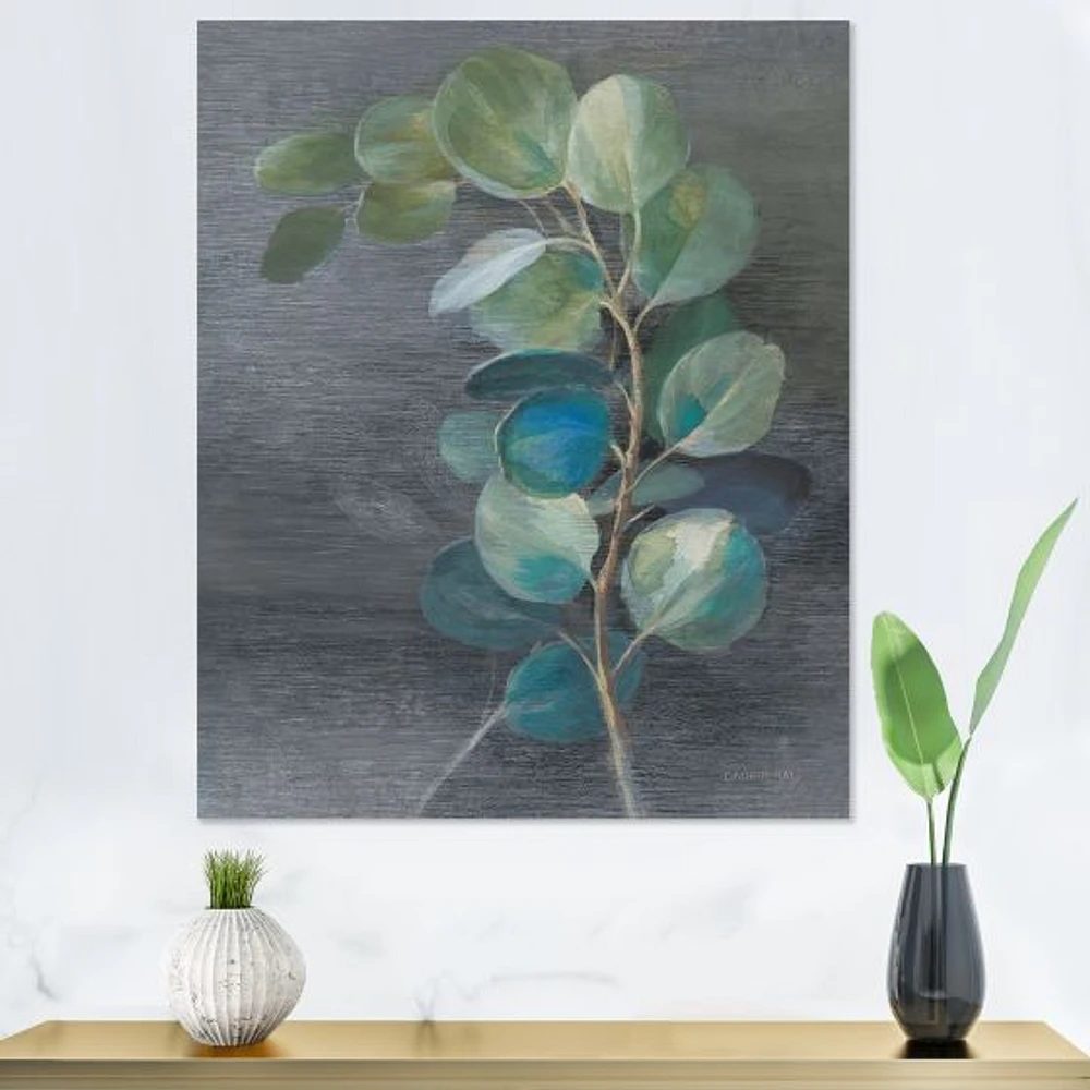 Fresh Leaves II  Canvas Wall Art Print