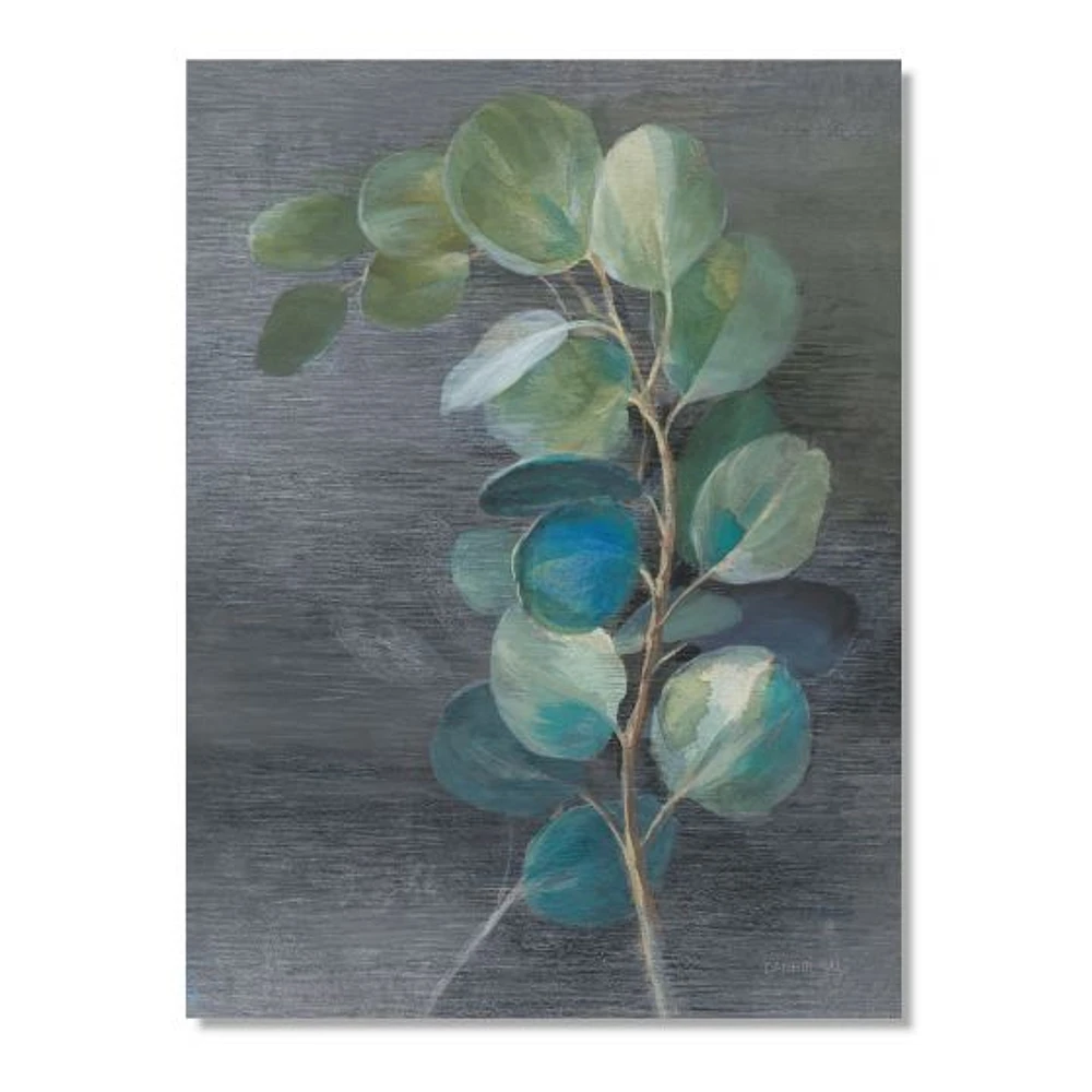 Fresh Leaves II  Canvas Wall Art Print