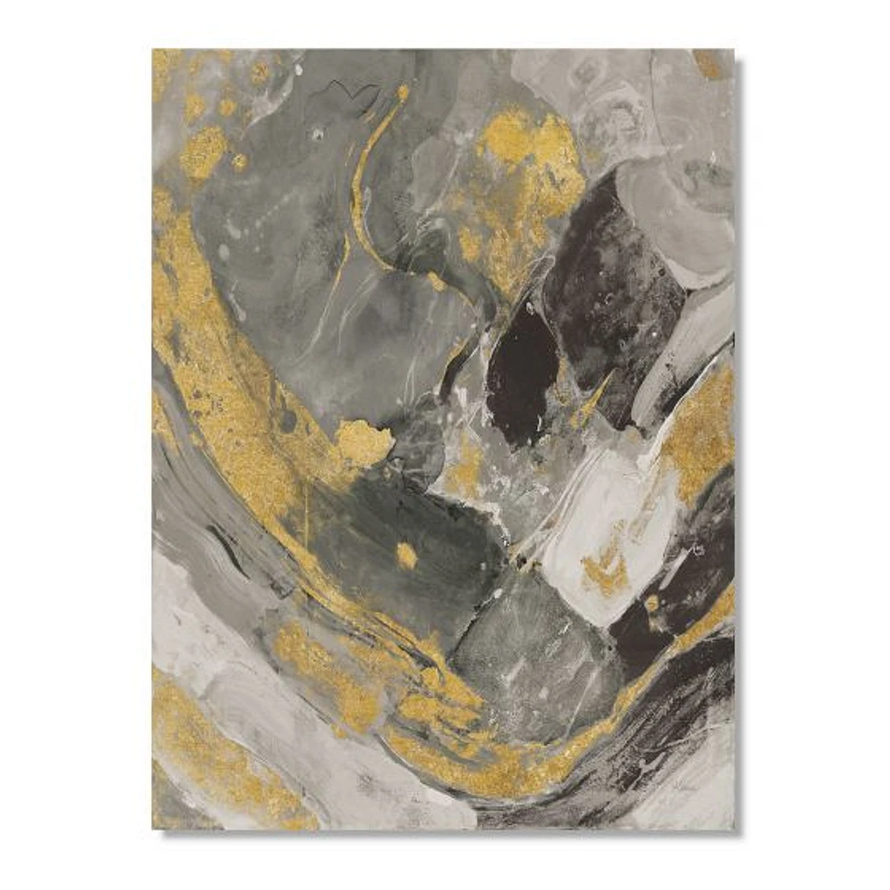 Marble Gold and Black II  Wall Art