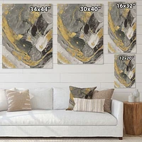 Marble Gold and Black II  Wall Art