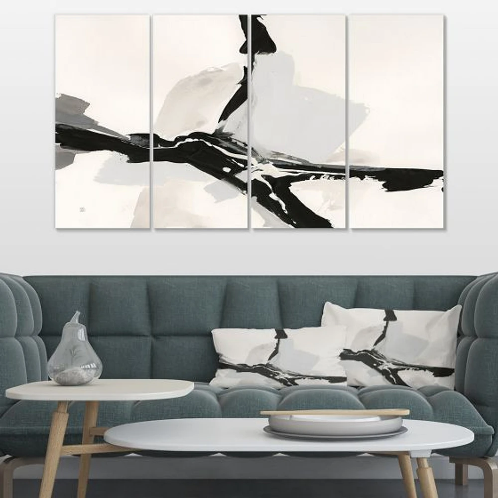 Abstract Neutral III  Canvas Wall Art