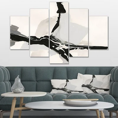 Abstract Neutral III  Canvas Wall Art