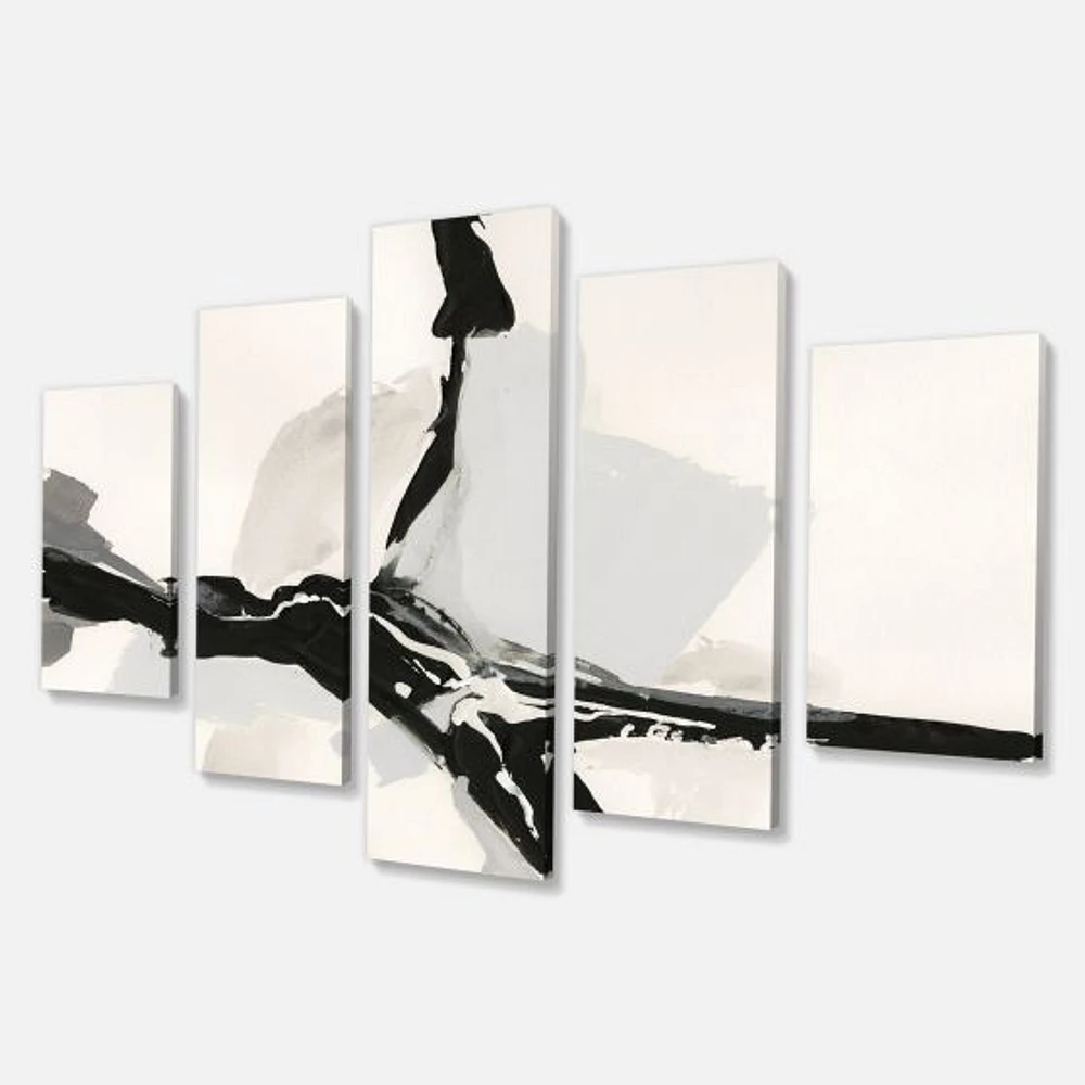 Abstract Neutral III  Canvas Wall Art