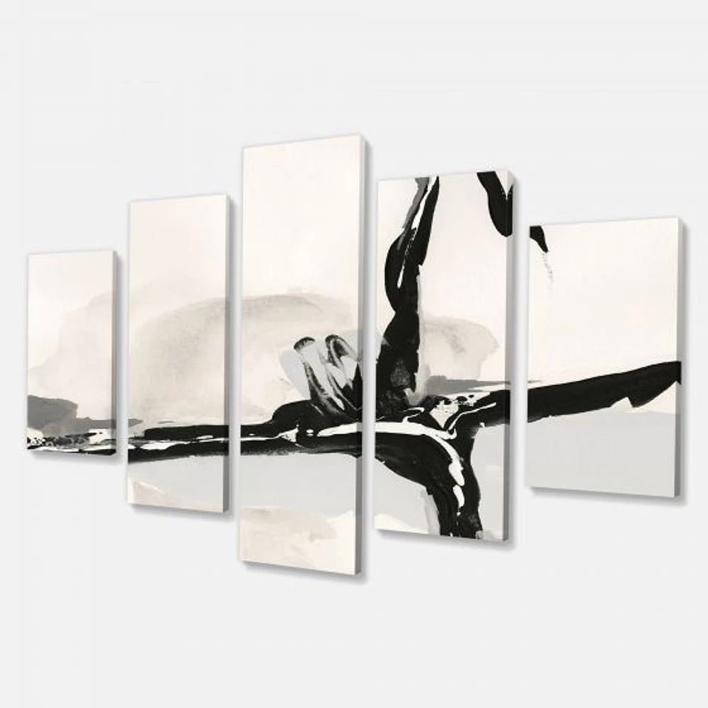 Abstract Neutral II  Canvas Wall Art