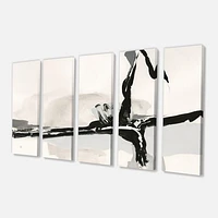 Abstract Neutral II  Canvas Wall Art