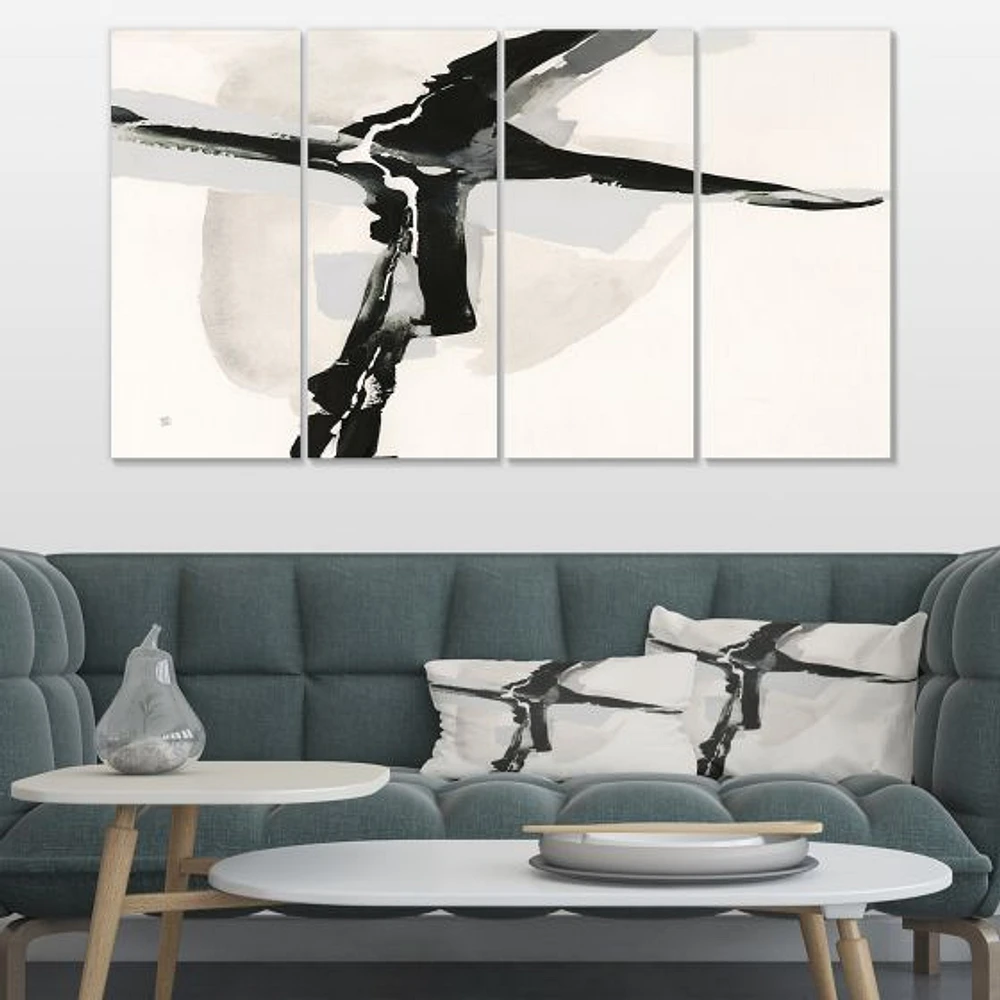 Abstract Neutral I  Canvas Wall Art