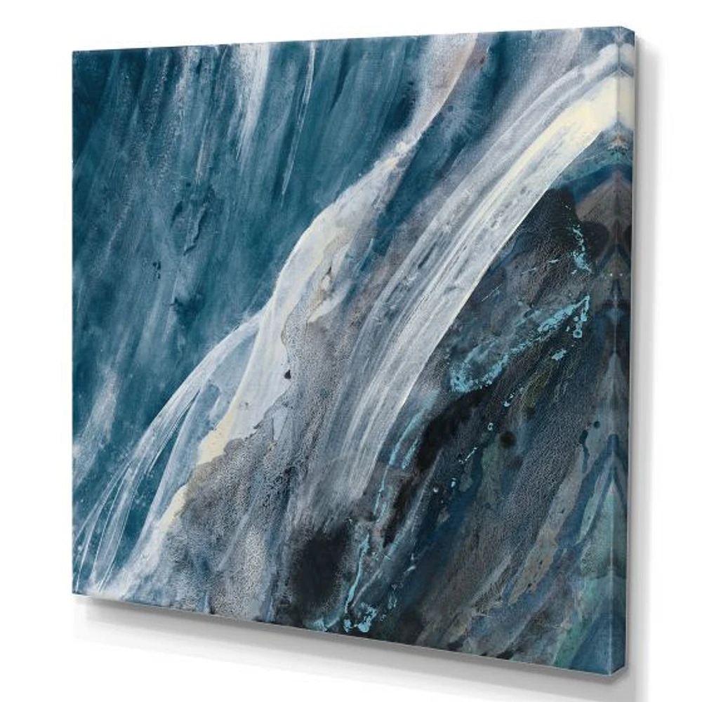 Splash Blue Indigo  Wall Art