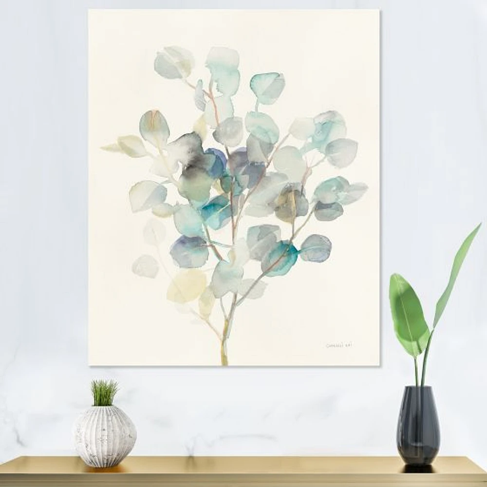 Toile « Eucalyptus Leaves I »