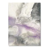 Watercolor Minimal Purple Tones I  Wall Art