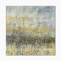 Glam Rain Abstract IV  Canvas Art