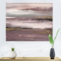 Purple Glam Storm IV  Wall Art