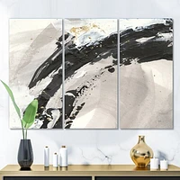 Glam Painted Arcs IV  Canvas Wall Art