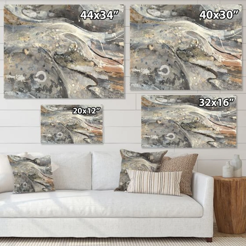 Fire and Ice Minerals I  Wall Art