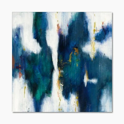Toile « Blue Glam Texture I »
