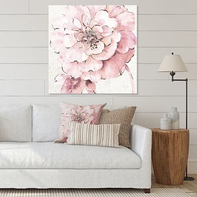 Indigold Shabby Peonies Pink  Canvas