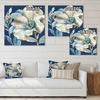 Indigold Watercolor Flower I  Wall Art